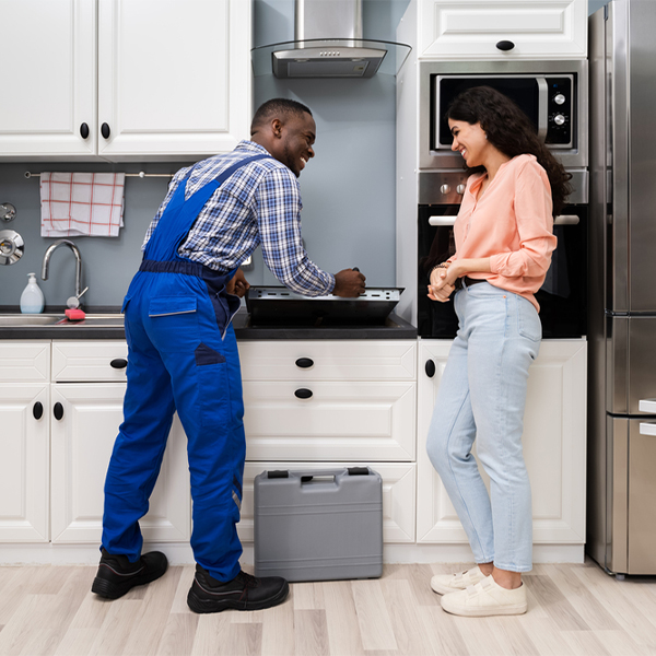 can you provide an estimate for cooktop repair before beginning any work in Minster